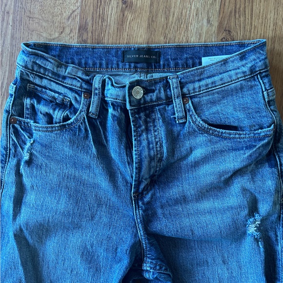 Silver Frisco Highrise Straight - Picture 3 of 11